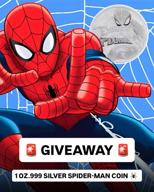 LAST CHANCE TO ENTER: follow @apexstreamslive and like this post 👀

Want an extra entry? Tag a friend in the comments or share this post to your story 🤝

This 1 oz .999 Silver Spider-Man coin could be yours!