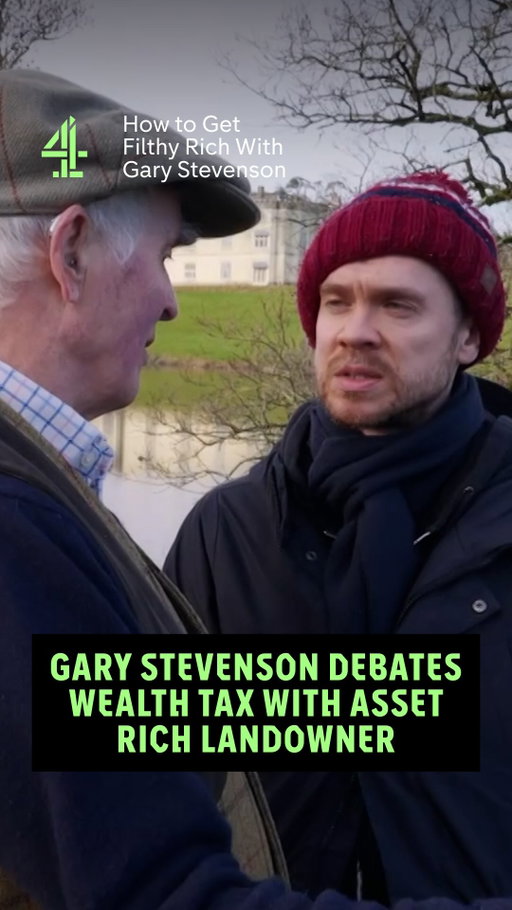 Gary Stevenson meets Francis Fulford, who owns 3,000 acres of land and 24 homes. #channel4 #documentary