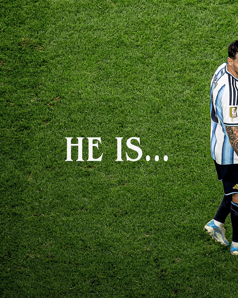As if it needed confirming. Lionel Messi. 🐐🇦🇷

Argentina come from 2-0 down to BEAT Egypt 3-2 in Atlanta and secure a World Cup quarter-final tie against Switzerland or Colombia.

That’s why Argentina are world champions. You don’t get much better than that.