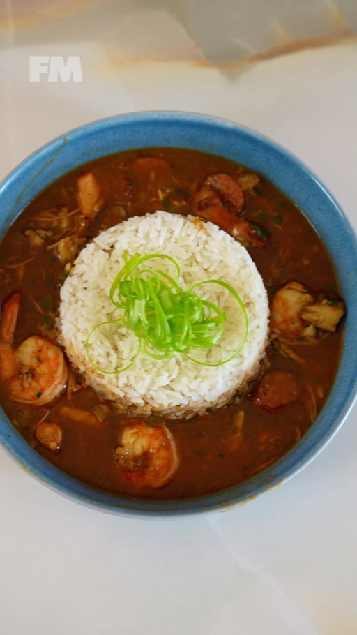 Serving haute cuisine to haute couture 🍲✨

#LawRoach puts my gumbo to the test this Thursday. 👀
