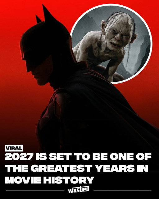 2027 is shaping up to be one of the most stacked years in modern blockbuster history. Hollywood is loading the calendar with tentpoles from nearly every major franchise, an almost nonstop parade of superheroes, animation, fantasy, and sci-fi, each backed by decades of loyal fans.

The lineup is staggering. The year kicks off with Sonic the Hedgehog 4 in March, followed by Shawn Levy's Ryan Gosling-led Star Wars: Starfighter in May. Summer brings a brutal traffic jam of heavy hitters, including Spider-Man: Beyond the Spider-Verse and Shrek 5 within days of each other in late June, then James Gunn's Superman sequel Man of Tomorrow in July. The Batman Part II lands in October, before an extraordinary holiday showdown: Avengers: Secret Wars and The Lord of the Rings: The Hunt for Gollum are, as of now, both dated for the very same day, December 17.

For audiences, it means a relentless stream of event movies. For studios, it's a much bigger gamble, with so many major releases fighting for the same attention and dollars. That makes 2027 a real test of whether franchise fatigue is finally setting in, or whether audiences still can't resist the worlds they grew up with. Either way, the box office is going to be a battlefield.

Sources: Variety, The Direct, FirstShowing.