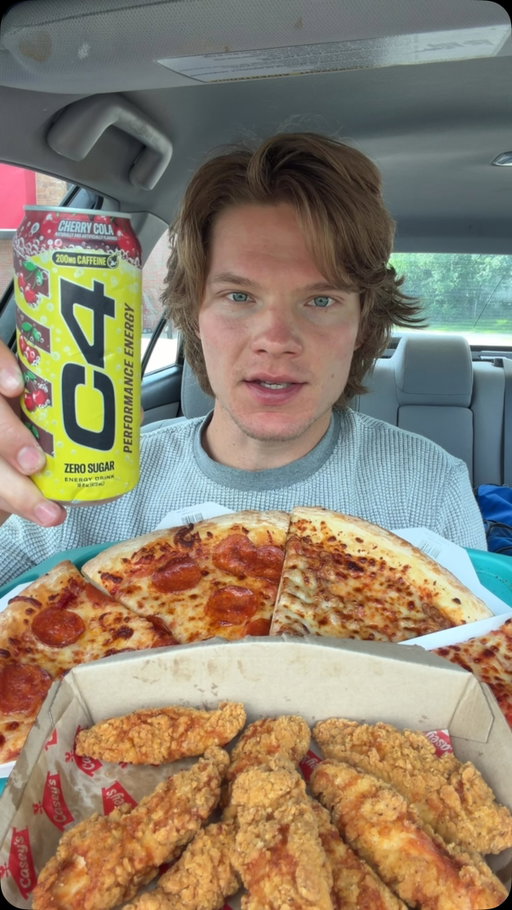 @c4energy Cherry Cola From @caseys For My Pre Workout Meal! #caseys #caseyspartner #food #eating #c4energy