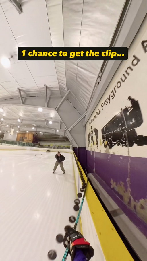 1 chance to get the clip … #hockey #pavelbarber #asmr