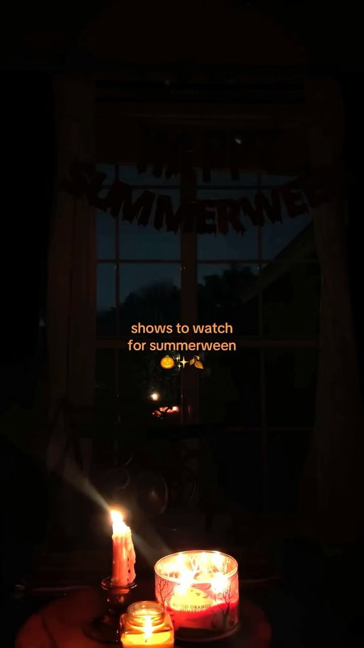 shows to watch for summerween🎃
•
ready for fall but the summer heat is sticking around for a little longer ~ here are some shows that i think are perfect for summerween!! ☀️
•
gravity falls (disney) - origin of summerween 

widows’s bay (apple tv) - haunted island ~ the best spooky summer vibes

the haunting of bly manor (netflix) - 80’s england + haunted mansion = yes please 

stranger things (netflix) - it’s not summer without stranger things 

lockwood & co (netflix) - ghost hunters in england ~ the best vibes 

welcome to derry (HBO) - if you’ve already read/watched IT and want more this is a good show to watch!

archive 81 - hired to spend time in a creepy basement watching found footage ~ sign me up 
•
•
•
•
#spookysummer #summerween #spookyshows #showrecommendations #spookytok