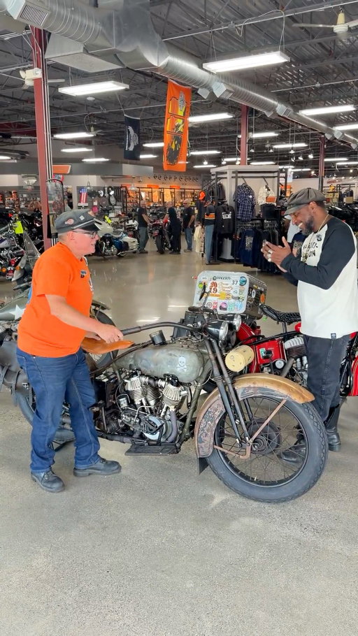 50 Million Miles 🫡

We tapped our friend and motorcycle historian @detroit_antique_motorcycles to celebrate this achievement from YOU, the riders.

We also catch up with Roger, who has registered some of the oldest motorcycles in the Let's Ride Challenge - Ride for Heroes.

50 million down, 50 million to go to reach our total goal of 100 million miles ridden. Once we hit the goal, we are donating $1 million to charitable organizations that support our nation's heroes - Military, Veterans, and First Responders.

Any year, make or model can participate. Stop by your local H-D dealership and let's RIDE.

👉 h-dletsride.com

#HarleyDavidson