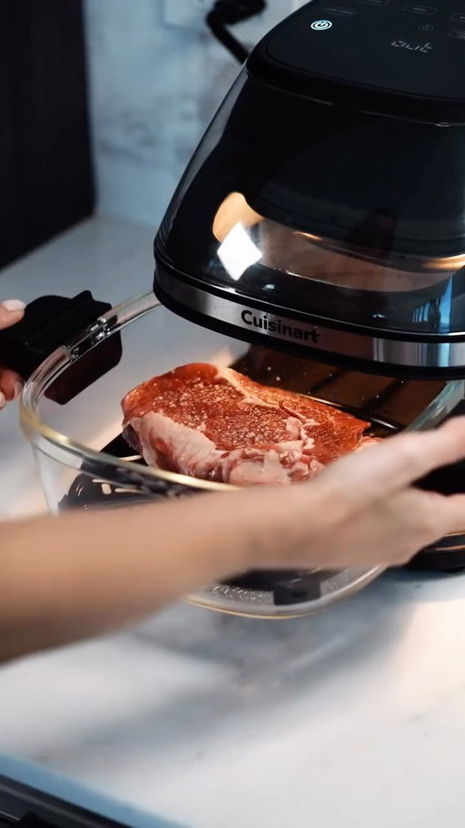 Listen closely…

The sizzle. The crust. The slice.

I made this ribeye in my new @cuisinart Clearview 4-qt Glass Basket Air Fryer and it came out unbelievably juicy, tender, and packed with flavor.

Proof that great steak doesn’t need a grill - or a steakhouse reservation.

Turn the sound on and enjoy the ASMR. 🤤Shop now on Amazon! 

#aworkofcuisinart #ad #getmeatzy #ASMRFood #Ribeye
