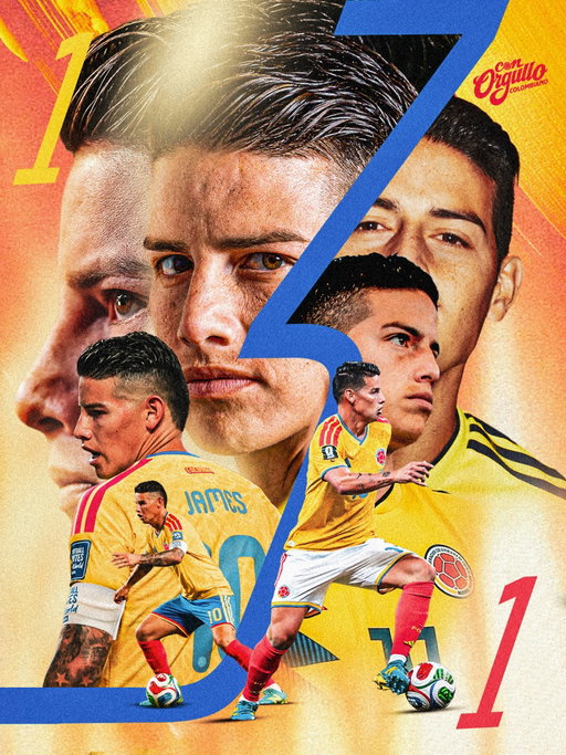 ¡𝟏𝟑𝟏 𝒋𝒖𝒆𝒈𝒐𝒔 𝒑𝒂𝒓𝒂 𝒆𝒍 𝒄𝒂𝒑𝒊𝒕𝒂́𝒏 𝑱𝒂𝒎𝒆𝒔 𝑹𝒐𝒅𝒓𝒊́𝒈𝒖𝒆𝒛 𝒄𝒐𝒏 𝒏𝒖𝒆𝒔𝒕𝒓𝒂 𝒄𝒂𝒎𝒊𝒔𝒆𝒕𝒂! ⭐️

𝑱𝒖𝒏𝒕𝒐 𝒂 𝑫𝒂𝒗𝒊𝒅 𝑶𝒔𝒑𝒊𝒏𝒂 𝒔𝒆 𝒄𝒐𝒏𝒗𝒊𝒆𝒓𝒕𝒆 𝒆𝒏 𝒆𝒍 𝒋𝒖𝒈𝒂𝒅𝒐𝒓 𝒄𝒐𝒏 𝑴𝑨́𝑺 𝑷𝑨𝑹𝑻𝑰𝑫𝑶𝑺 𝒅𝒊𝒔𝒑𝒖𝒕𝒂𝒅𝒐𝒔 𝒆𝒏 𝒍𝒂 𝑺𝒆𝒍𝒆𝒄𝒄𝒊𝒐́𝒏 𝑪𝒐𝒍𝒐𝒎𝒃𝒊𝒂 👑

𝑳𝒂 𝒉𝒊𝒔𝒕𝒐𝒓𝒊𝒂 𝑪𝑶𝑵𝑻𝑰𝑵𝑼́𝑨. 🪄

#ConOrgulloColombiano🇨🇴