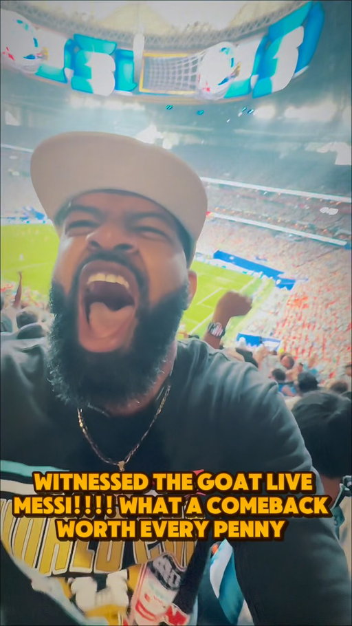 The GOAT didn’t disappoint !!! Argentina’s back against the wall and they came back for the W. I got my ticket an hour before the match, a great deal WORTH EVERY PENNY!! History was made!! Thank you @vividseats
