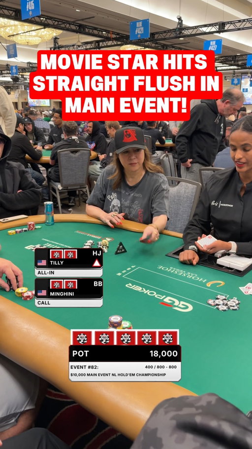 Jennifer Tilly Needs Spades to Stay Alive!

@jennifertilly is willing the deck to give her spades in the WSOP Main Event. Turns out, her wish may have worked a little too well.

Watch the WSOP Main Event stream LIVE tonight at 5pm PT on @espn digital and YouTube in select territories.