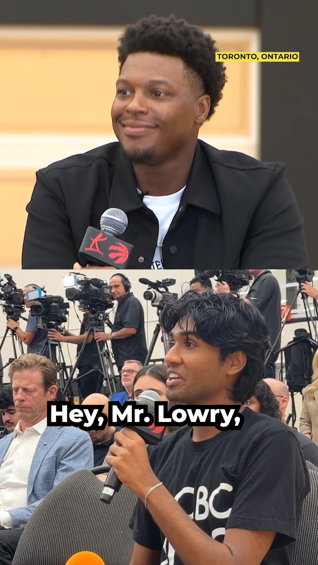In 2019, CBC Kids News contributor Arjun Ram, who was 12 years old at the time, got to ask Toronto Raptors legend Kyle Lowry a question — an interaction that stuck with the NBA star. Now at 20 years old, Arjun once again got to interview Kyle Lowry about the highlights of his career as he retires, and his answers are inspiring. 🏀
