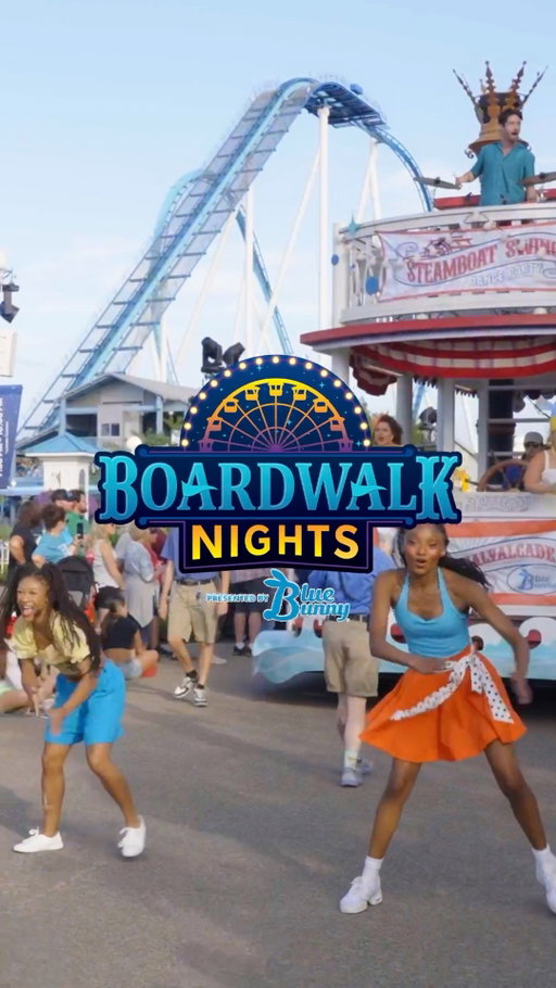 Boardwalk Nights presented by Blue Bunny® are BACK! 🎡

Enjoy dazzling new performances ✨
Towering Tightrope
Bellhop Boys
Hypnotic Hula Hoops
Remarkable Ricochet Juggling

Tasty Treats 🍿🍦
Fried Chicken Ice Scream Sandwich
Pierogi Sliders
Wonton Tacos
Philly Sandwich

Boardwalk Games 🎯🏀
Lakeside 3-Point Challenge
Fascination Funway

July 17-August 16 | Excluding Tuesdays | Visit our website for more details!