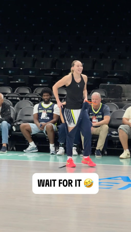 Well…at least Paige still made the shot 🤷‍♀️