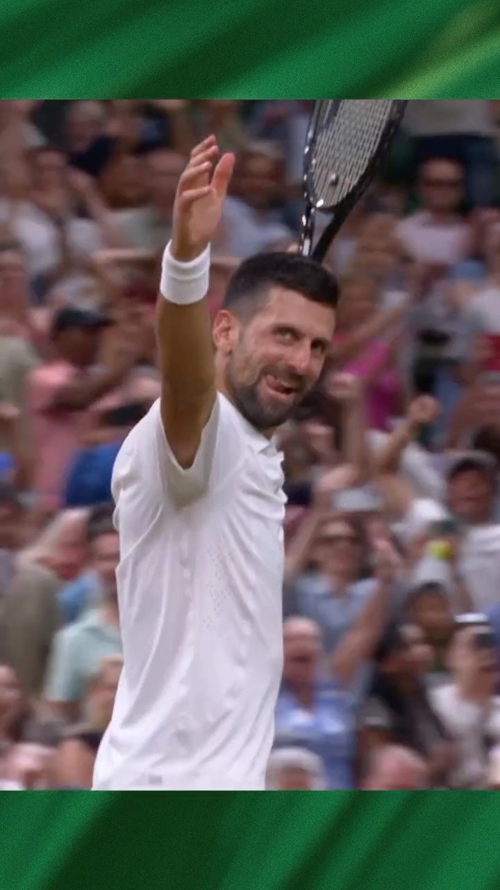 One we won’t be forgetting for a long time 💫

Enjoy the best highlights from Felix Auger-Aliassime and Novak Djokovic’s quarter-final on Centre Court.