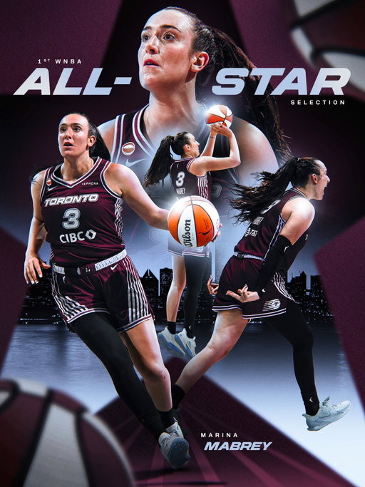 NEVER A DOUBT. HARD EARNED. ⭐️

For the first time in her career, Marina Mabrey is a WNBA All-Star! 👏

See y’all in Chicago! 👋