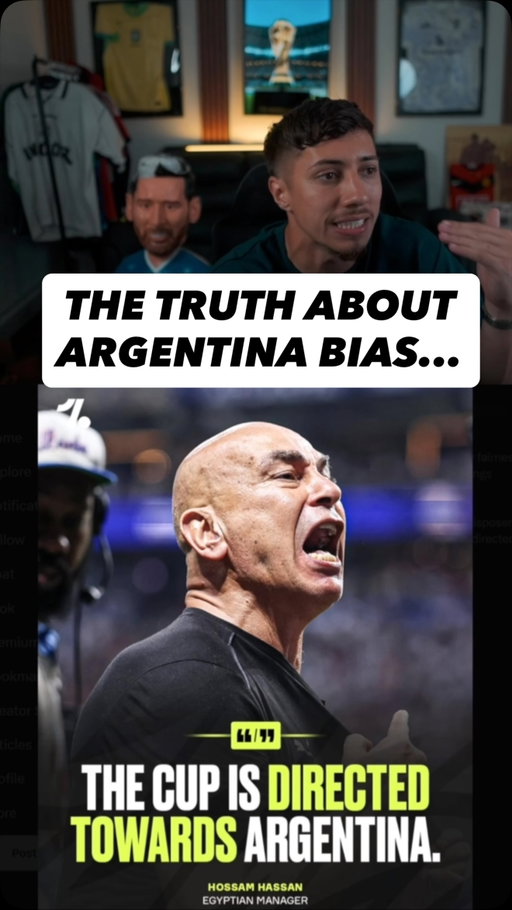 we just want consistency 

#argentina #egypt #worldcup #ref #football