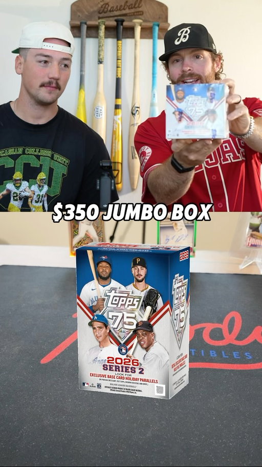 Best rips of our 2026 Topps Series 2 JUMBO box #baseballcards #topps #mlb #baseball