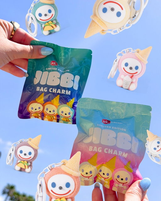 You're not stopping at one.  You're collecting all 8 Jibbis.  Sweet series drops first 7/13.  Savory series coming soon... 🥤🌮