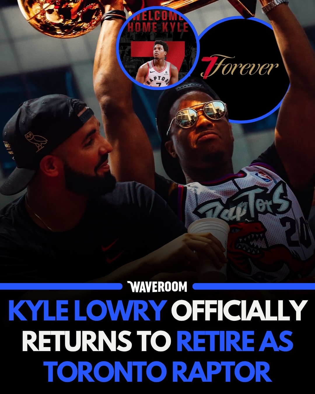 The moment Raptors fans have been waiting for is official. 🦖❤️ @kyle_lowry7 

Kyle Lowry has signed a ceremonial one-day contract to retire as a Toronto Raptor, bringing his legendary career full circle. From leading the franchise to its first NBA Championship in 2019 to becoming the Greatest Raptor of All Time, No. 7’s legacy in Toronto is forever.

📸: @sarah_delangel x @raptors 

Follow @waveroom.toronto for more Toronto content!