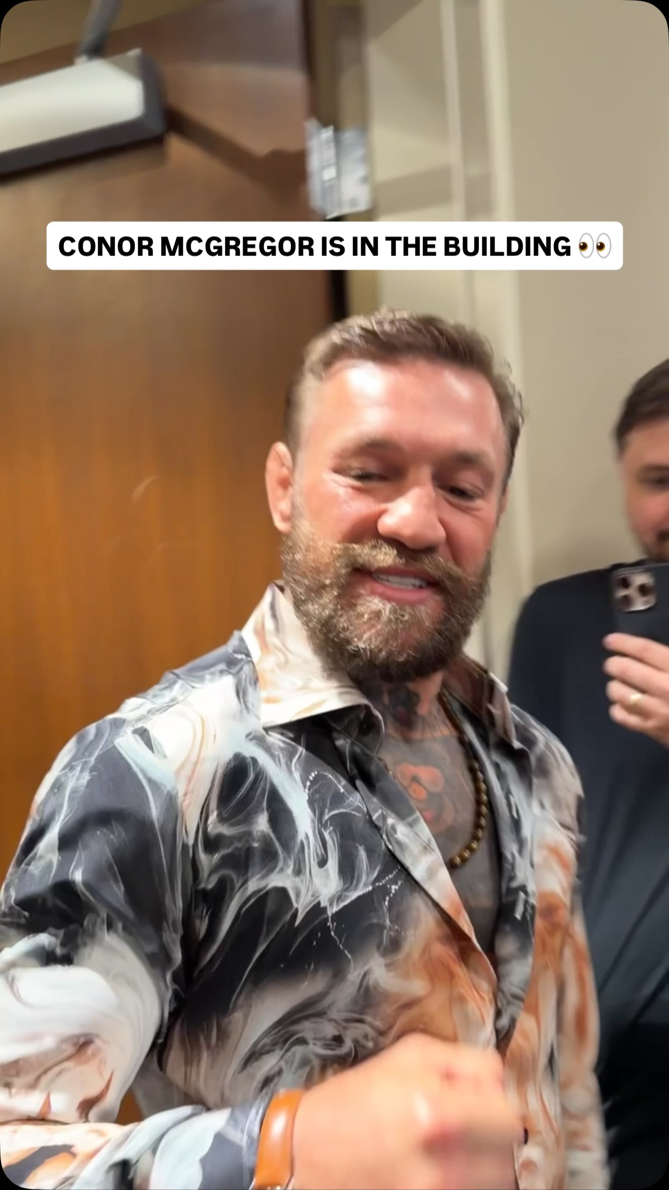 CONOR MCGREGOR HAS ARRIVED FOR UFC 329 MEDIA DAY 👀🔥