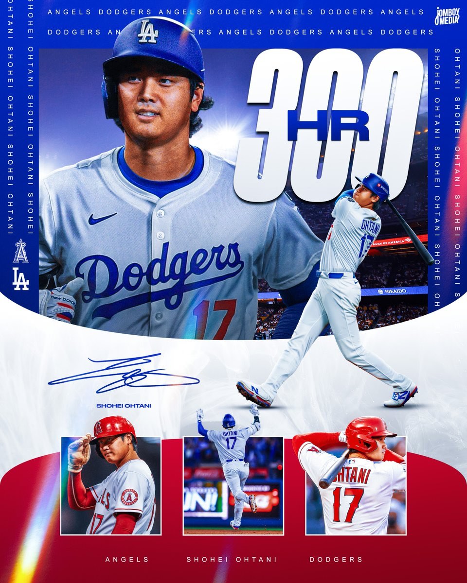 CAREER HOME RUN NUMBER 300 FOR SHOHEI OHTANI