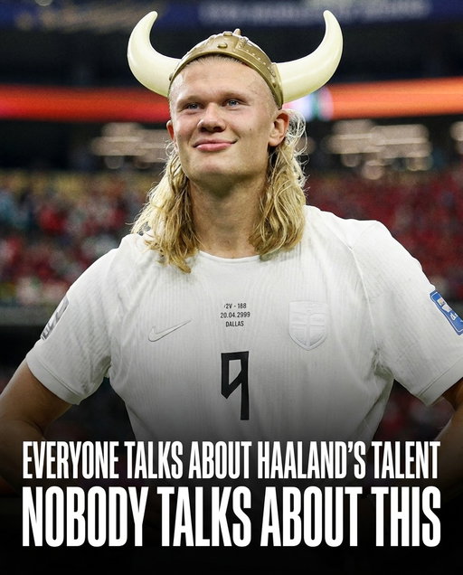 Everyone talks about Haaland’s talent.

The goals. The speed. The frame that looks built in a lab.

But talent was never the full story.

His father played in the Premier League. His mother was a heptathlon champion. He was born with the ceiling most players spend a lifetime chasing.

And it still wouldn’t have been enough on its own.

Because the ceiling is just potential. What he does with it is a choice he makes every single day.

He trains to remove weaknesses, not to look good. He eats to recover, not to impress. He treats sleep like a weapon. He recovers with the same intensity he trains with. He guards his energy like it’s the only currency that matters.

People want his results. Almost nobody wants his lifestyle.

That’s the part that doesn’t trend.

Being extraordinary was never one secret. It’s a thousand ordinary decisions, repeated until they become who you are.

The talent got him noticed. The discipline made him unstoppable.

Follow @ATHLETE for more.
