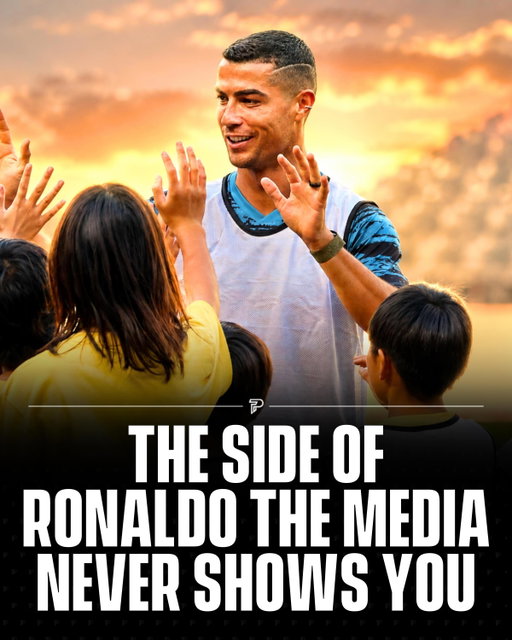 Ronaldo has donated an estimated $40 to $50 million throughout his career, making him widely regarded as the most charitable athlete in the world. That includes auctioning his Golden Boot for £1.2m to build schools in Gaza, donating his entire £900,000 Champions League winners’ bonus to World Vision, and privately paying for children’s medical treatments without any publicity.

He grew up in financial hardship on the island of Madeira, and by most accounts that experience has never left him.

#Pubity #Viral #Wholesome