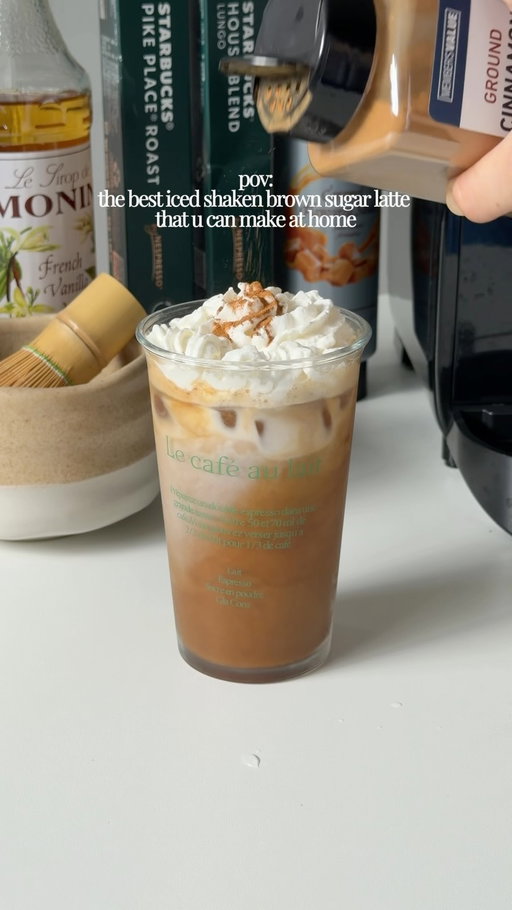 super easy! No machine needed🤎☕️