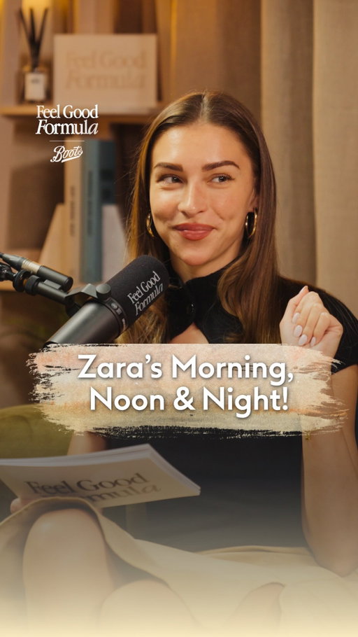 Zara walks us through her Morning, Noon & Night routine💛

Every week, we’re asking our guests to share the routines they CANNOT live without, from the moment they wake up to how they wind down at the end of the day💆‍♀️

What’s one non-negotiable in your daily routine? Let us know in the comments!👇

Comment “FGF” to receive a DM & link to the first episode of Feel Good Formula✨

Massive thank you to @bootsuk for joining us on our wellness journey💞