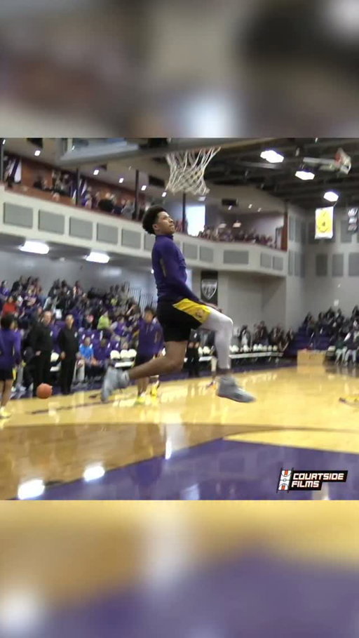 Imagine being in HS and seeing the other team warming up like this 😱 @mvabasketball