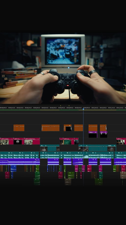 The timeline from my most recent video. 

Had a lot of fun with this one. Not a lot of huge FX/edits but that was intentional. As I’ve grown as a creator I’ve learned that a lot of the times less is more. 

Also, about 60% of the SFX were recorded by me with objects in my room- thought that was a fun fact lolol