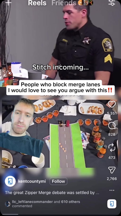 There’s no argument tbh 

 

#police #traffic #driving #merge #law