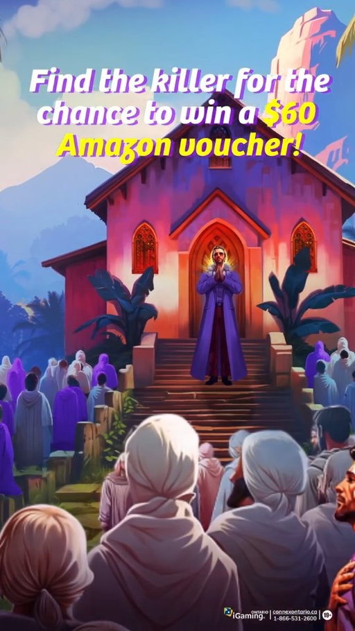🧐The murderer has left the jungle and is partying with the 𝐯𝐢𝐜𝐭𝐢𝐦’𝐬 𝐛𝐥𝐨𝐨𝐝 on their hands! 🧐⁣⁣
⁣⁣
Who can spot the killer? Let us know for the chance to win a $60 Amazon voucher.⁣⁣
⁣⁣
⁣⁣
___________⁣ ⁣ ⁣ ⁣⁣
Cult by Pragmatic Play ⁣⁣
Three randomly selected winners will be announced on July 21st to win a $60 Amazon voucher each. ⁣Vouchers are not exchangeable.