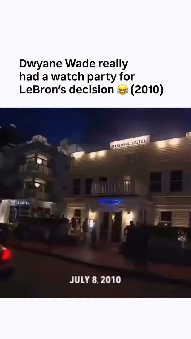 The whole basketball world was tuned in when LeBron James chose Miami 👑

#nba