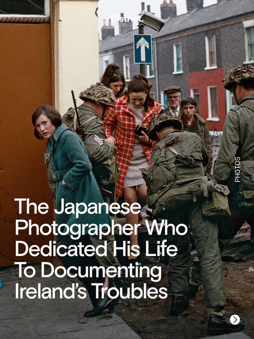 The life story of Akihiko Okamura is truly one of the most unique in history. He spent his days capturing some of the harshest conflicts in his lifetime. The final two decades of his life was spent capturing one of Ireland’s most difficult eras, The Troubles. Until only a few years ago, his work had barely been seen by Irish eyes.