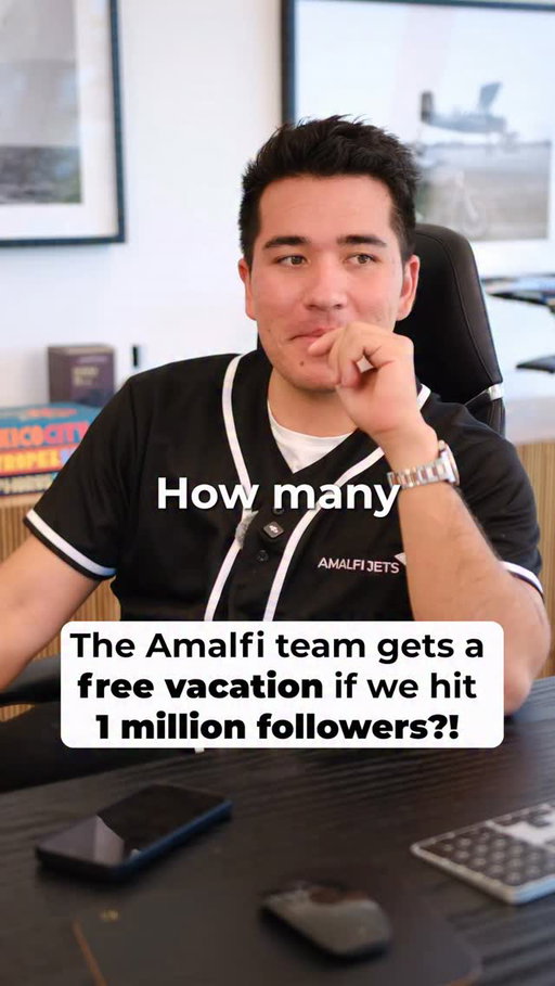 Help us get to 1 million followers on Instagram so the team can go on an Amalfi golf experience! Do you think we can make it happen?

#FlyAmalfi #Golf #Challenge @thekolinjones
