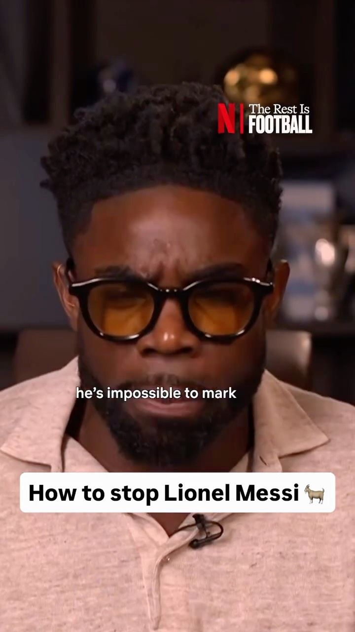 🗣️ Gary Lineker: “You can’t [manmark Lionel Messi] because he’s too clever.” 
🗣️ Micah Richards: “He’s impossible to mark.” 

How do you stop Lionel Messi? 🇦🇷🐐

📺 The Rest Is Football, daily on Netflix

#messi #lionelmessi #argentina #soccer #futbol