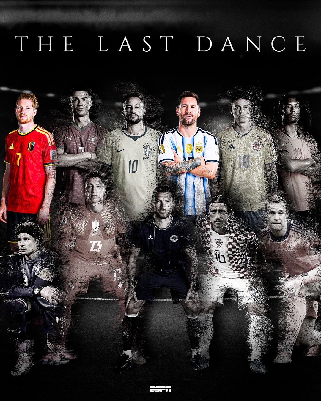 A última dança de alguns craques na Copa do Mundo já foi... Lionel Messi e Kevin De Bruyne ainda vão em busca do sonho 🥹🏆

👉 Assista à Copa do Mundo FIFA pela CazéTV, no #DisneyPlus, sem custo adicional.

#ESPN2026 #FIFAWorldCup