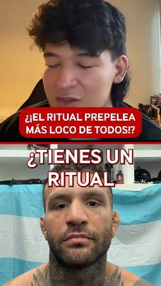 El método de Franco Tenaglia para mantener la agresividad al 100% antes de pelear.