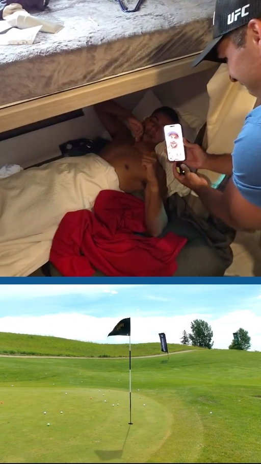 Now that’s a motivational speech from Bobby fairways