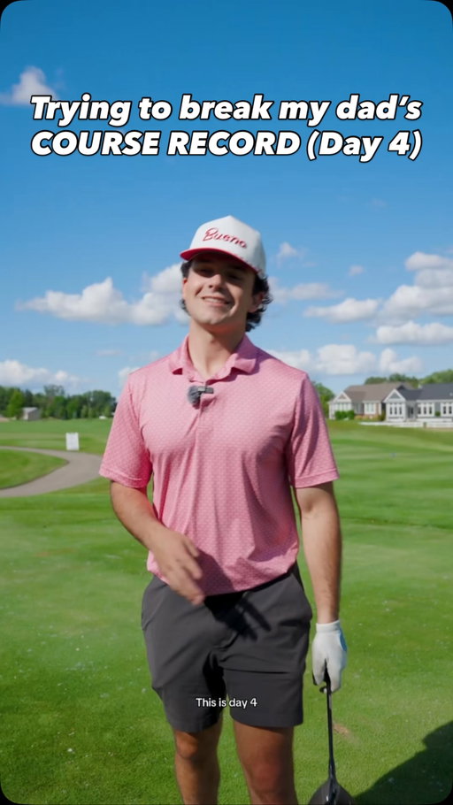 DAY 4, MY BEST ATTEMPT YET👀
•
•
Thank you @jacklinksjerky for fueling the round. Stay tuned for part 2 on the back nine👀
•
#golf #courserecord #goodgood #jna #youtubegolf