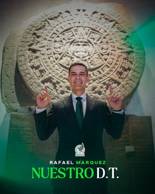 La continuidad de una historia, con un proyecto a largo plazo y de transición. 

Hoy inicia una nueva etapa para nuestra Selección junto a ti, @rafamarquez.a. 

¡Vamos juntos! 🙌

#SomosMéxico 🇲🇽