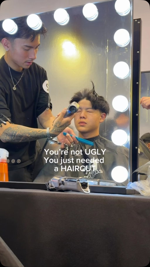 Your sign to not get plastic surgery, and just get a haircut🤝