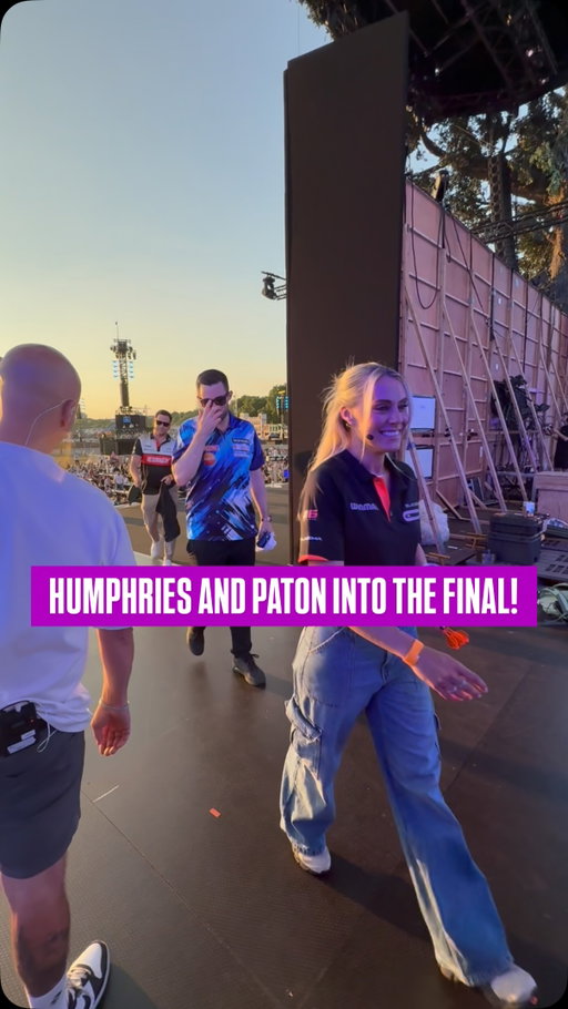 Luke Humphries and Emma Paton reach the final of our Celeb Pro-Am, and Joe Swash isn’t happy about it! 😅
