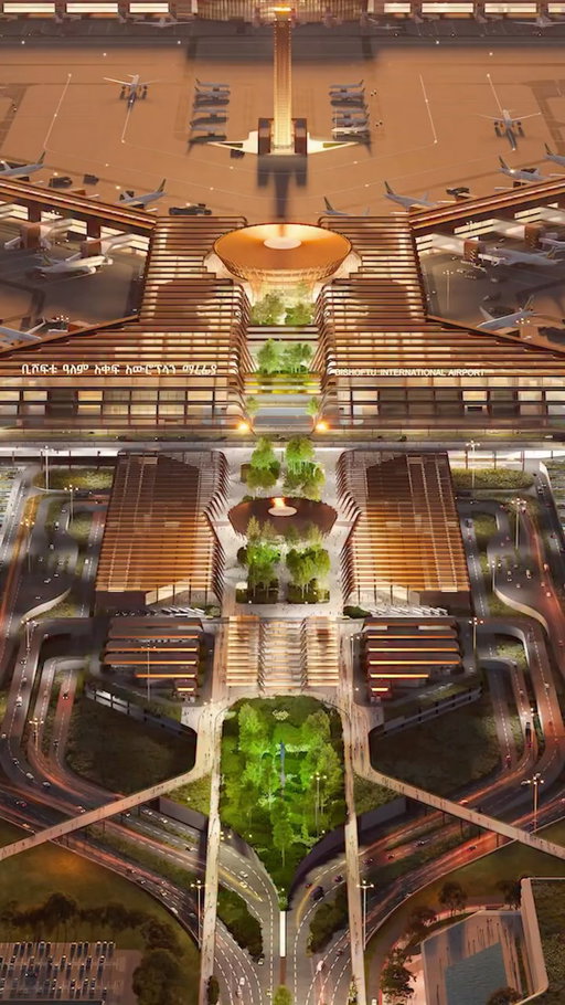 Ethiopia is aiming to rival Dubai and Istanbul with a $12.5BN new mega-airport. See how it's being built in our full video, now up on YT and TheB1M.com — links in our bio 🏗️

#architecturelovers #infrastructure #TheB1M #airport #megabuild