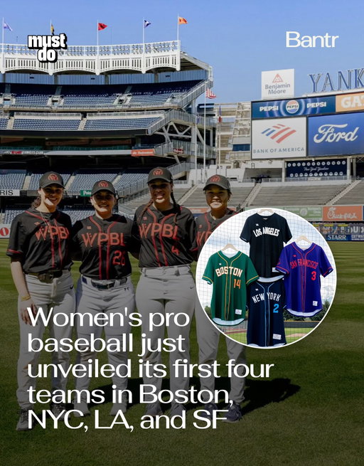 Women’s professional baseball is entering a new era.

The Women’s Pro Baseball League has officially unveiled the names and logos for its first four franchises ahead of its inaugural season this August.

Rather than choosing traditional mascots, every team is named after a woman who helped break barriers in history, celebrating pioneers in civil rights, medicine, firefighting advocacy and baseball.

The league’s first game takes place on August 1, with the New York Heights taking on the Los Angeles Queens, followed by the San Francisco Firebells and Boston Hunters the next day.

By the way, we round up the biggest stories every week into one newsletter so you don’t have to. One newsletter. Once a week. Link in bio.

#bantrwomen #womenssports #baseball #sportsnews #wpbl