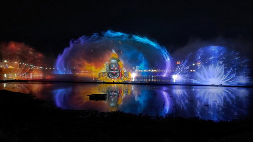 Our laser projectors are lighting up Ujjain city in India! ✨

From sweeping visuals across Rudra Sagar Lake to stunning imagery at the Lotus Pond, our Griffyn and HS Series projectors power immersive light and sound shows in one of India’s most revered destinations. 🎥

A blend of storytelling, technology and devotion beautifully brought to life on a monumental scale.

Read more on our website. 

Images courtesy of CS Direkt

#ProjectionMapping #ProjectionTechnology