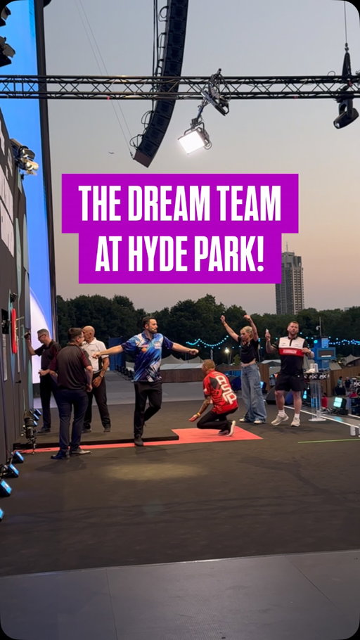 Luke Humphries and Emma Paton win the Celeb Pro-Am at Hyde Park! 🏆