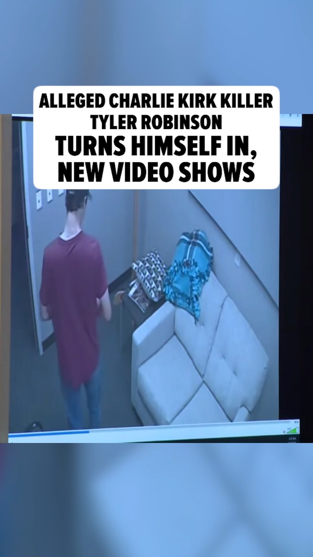 🏛️👀 The accused killer of Charlie Kirk turned himself in to police a day after the assassination ... and today a Utah court was shown video of his surrdender.