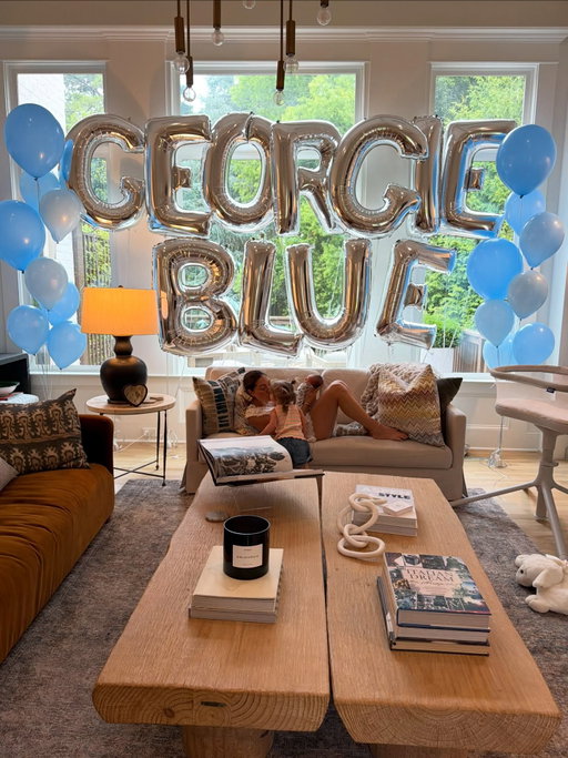 Welcome home Georgie !!🩵 we can’t wait for a lifetime of memories with you