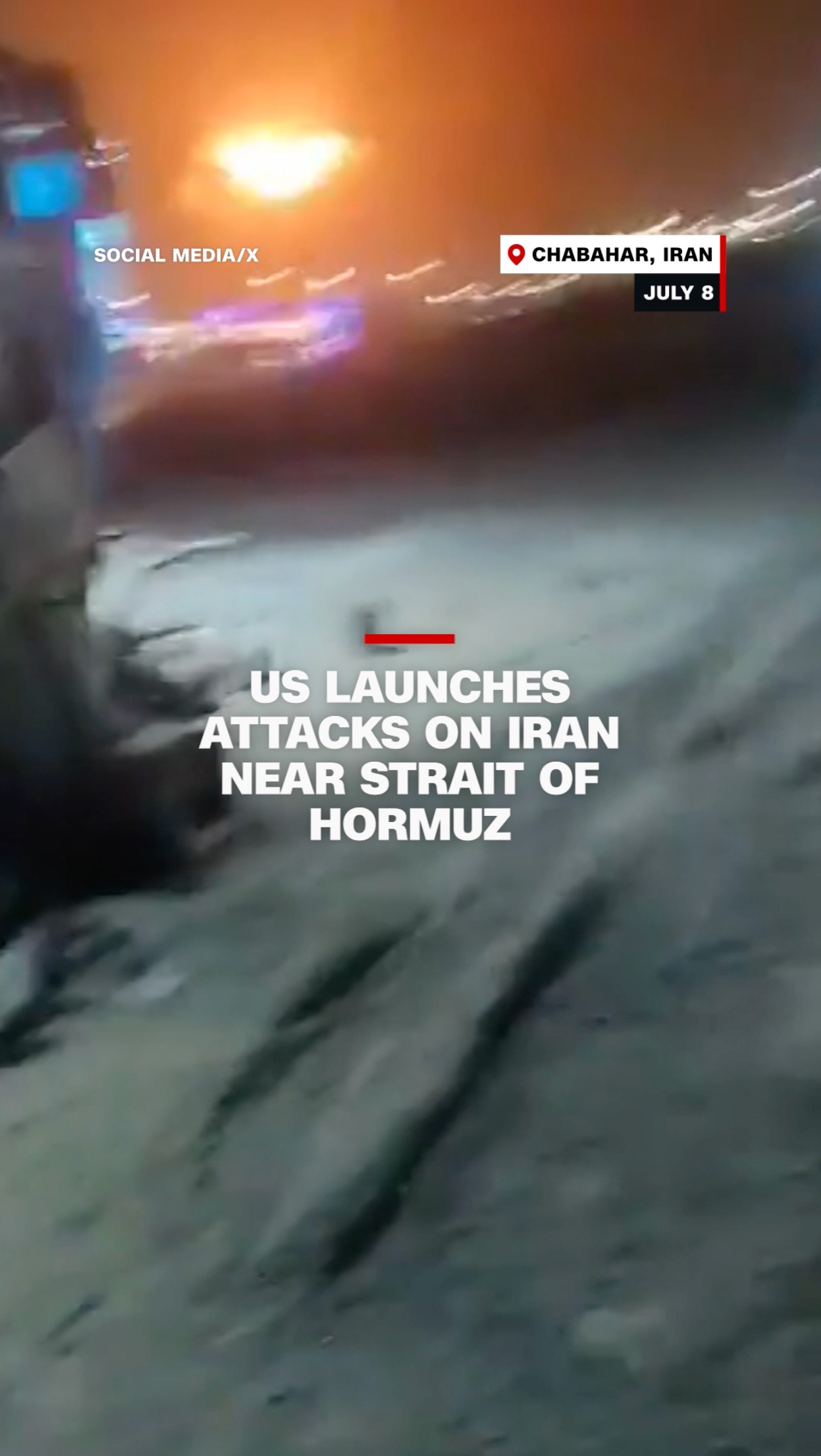 The US has launched more strikes against Iran “to further degrade their ability to threaten freedom of navigation in the Strait of Hormuz,” US Central Command said Wednesday. Iranian state media reported explosions in several cities, including Bushehr, Bandar Abbas and Sirik. CNN’s @fpleitgencnn reports. 

CNN operates in Iran only with the permission of the government but maintains full editorial control of its reports.

Follow live updates at the link in bio.